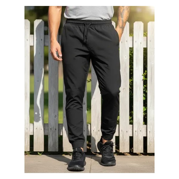 Calça Tactel Jogger Premium Fitness Academia 2 Bolsos 016