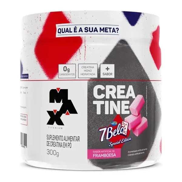 Creatina Max Titanium 7 Belo em pó x 300g
