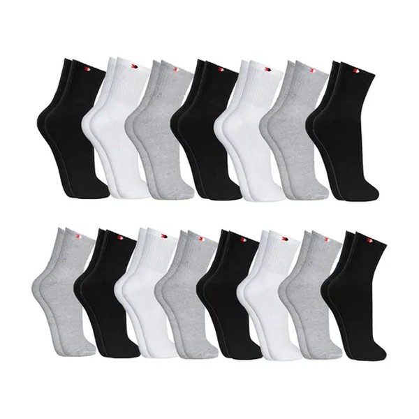 Kit 15 Pares Meias Sport Algodão Cano Médio Sandrini Confort