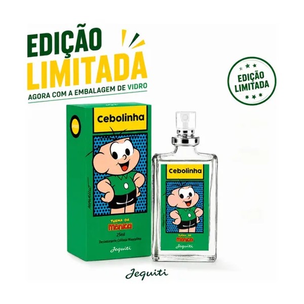 Perfume Colônia Cebolinha 25ml Edição Limitada Jequiti