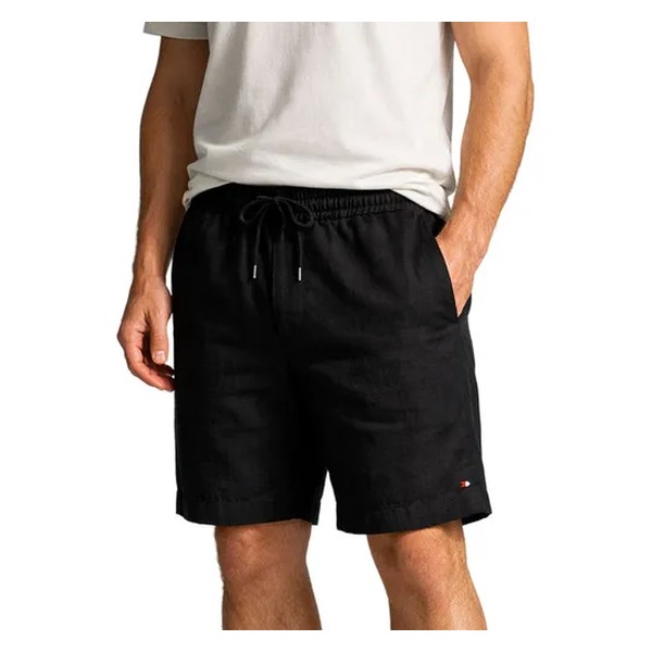 Shorts Linho Masculino Sandrini Casual Verão Confortável